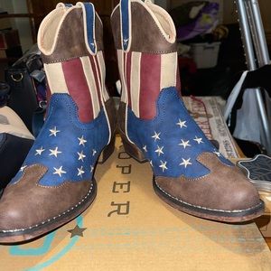 Boots roper american flag 8.5